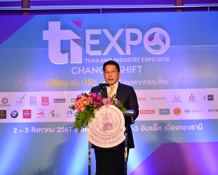 Thailand Industry Expo 2018 Change to Shift